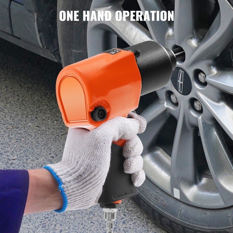 Paineilmamutterinväännin puoli tuuman neliökiinnitys alumiinirunko 2,7 kilogrammaa autojen korjaukseen