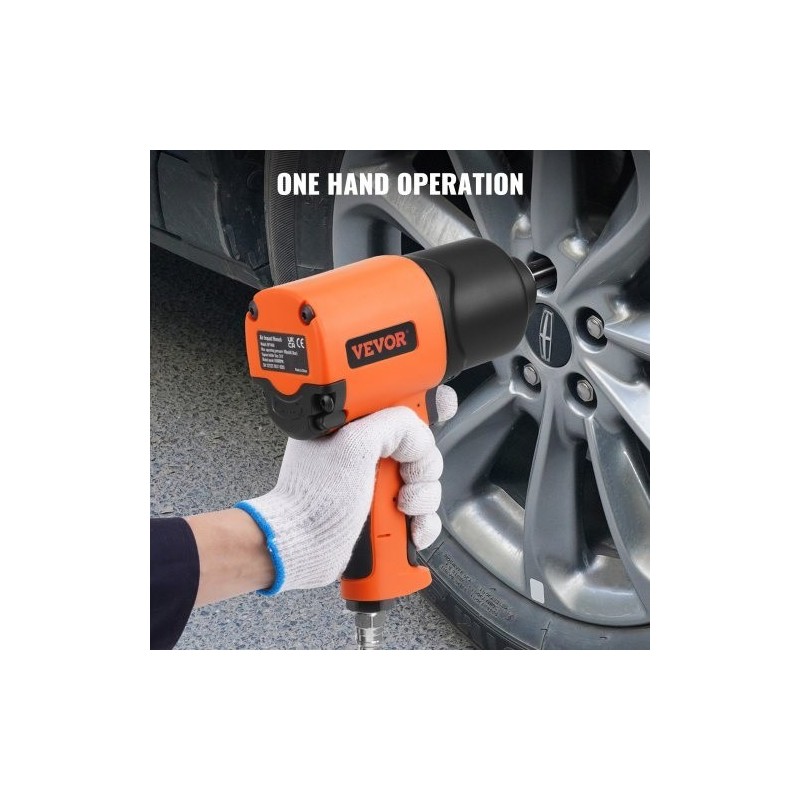 3/4-tuumainen paineilmamutterinväännin komposiittirunko korkea irrotusmomentti autojen huoltoihin