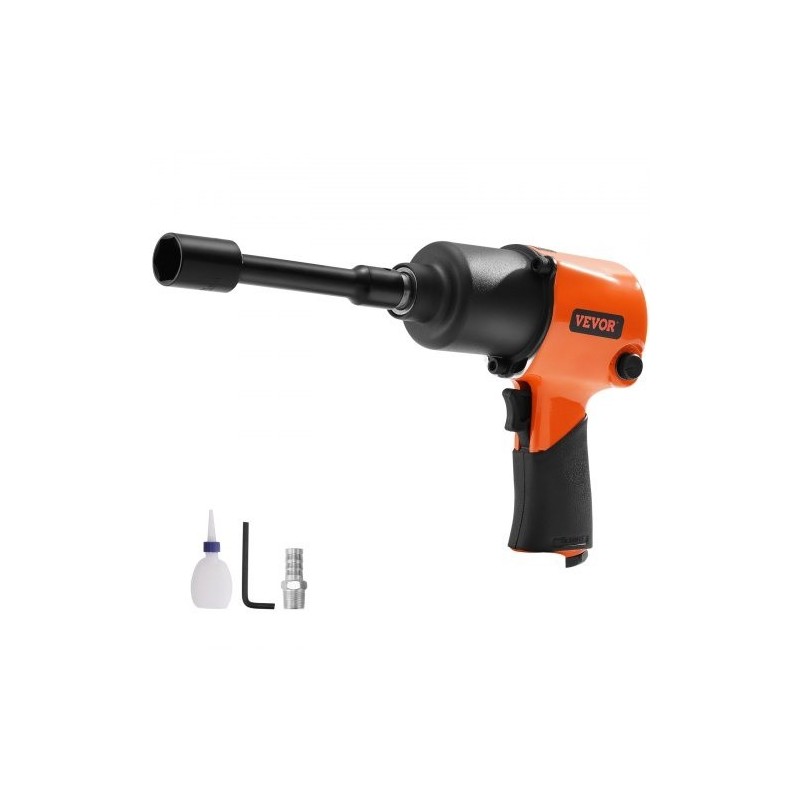 Paineilmakäyttöinen iskumutterinväännin puoli tuuman neliökiinnitys alumiinirunkoinen kevyt ja ergonominen autohuoltoon