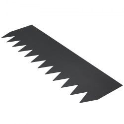 Teräsreunus galvanoitu 4 kpl 40x12 tuumaa taivutettava puutarhaan 6 klipsiä