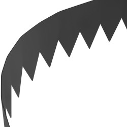 Galvanoitu teräspuutarhareunus 40 x 6 tuumaa 3 kpl maahan lyötävä