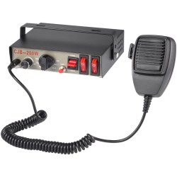 Varoitussireeni ja kaiutinsarja autolle 200W 12V 125dB 7 ääntä käsimikrofoni