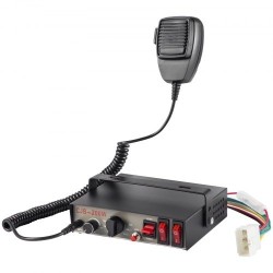 Hätävaroitussarja 200W 12V muovikotelo 125 dB 9 ääntä käsimikrofoni ajoneuvoihin