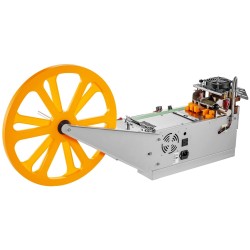 Automaattinen kuuma ja kylmäleikkuri nauhoille 95 mm leikkuuleveys ruostumattomasta teräksestä