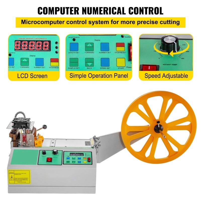 Automaattinen kuuma ja kylmäleikkuri nauhoille 95 mm leikkuuleveys ruostumattomasta teräksestä