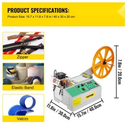 Automaattinen kuuma ja kylmäleikkuri nauhoille 95 mm leikkuuleveys ruostumattomasta teräksestä