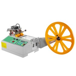 Automaattinen kuuma ja kylmäleikkuri nauhoille 95 mm leikkuuleveys ruostumattomasta teräksestä