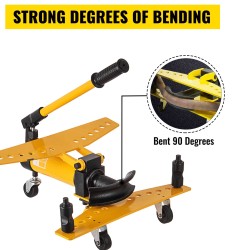 Manuaalinen hydraulinen putkentaivutin 10 tonnia 13–34 millimetriä pallografiittivalurautaiset muotit