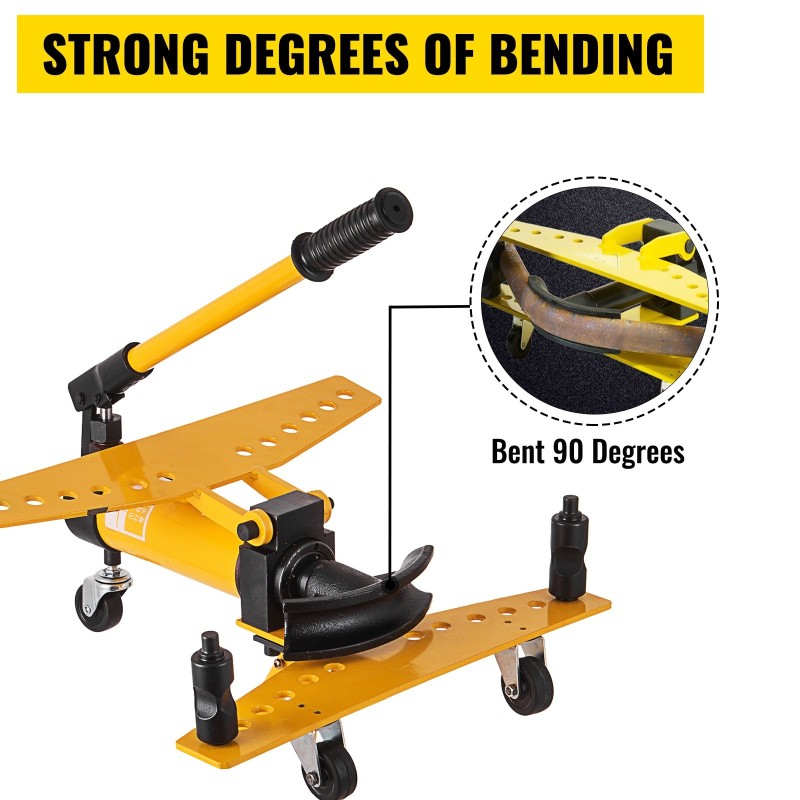 Manuaalinen hydraulinen putkentaivutin 10 tonnia 13–34 millimetriä pallografiittivalurautaiset muotit