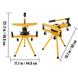 Manuaalinen hydraulinen putkentaivutin 10 tonnia 13–34 millimetriä pallografiittivalurautaiset muotit