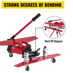 Hydraulinen käsikäyttöinen putkentaivutin 16T ulkohalkaisija 22–60 mm messinki alumiini teräsputkille