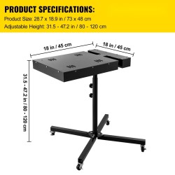 Flash-kuivain teräsrunkoinen 18 x 18 tuuman korkeussäädettävä T-paitojen kuivaukseen