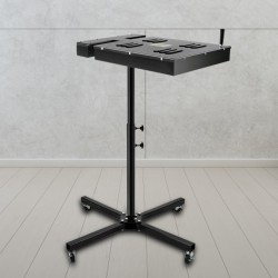 Flash-kuivain teräsrunkoinen 18 x 18 tuuman korkeussäädettävä T-paitojen kuivaukseen