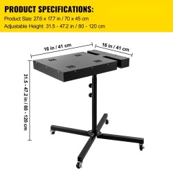 Flash-kuivain silkkipainoon 41 x 41 cm teräsrunko 1700W säädettävä korkeus