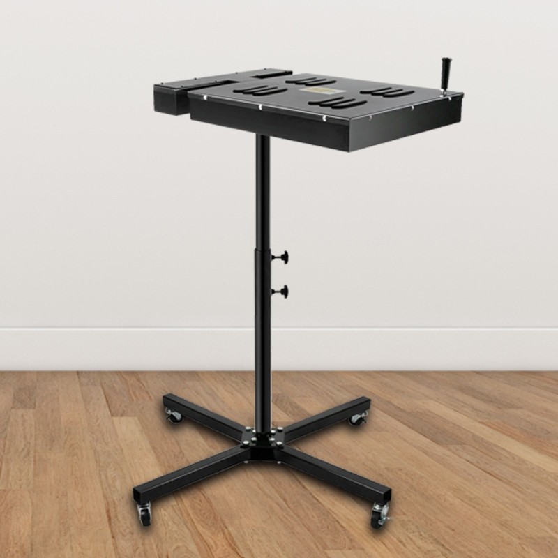 Flash-kuivain silkkipainoon 41 x 41 cm teräsrunko 1700W säädettävä korkeus