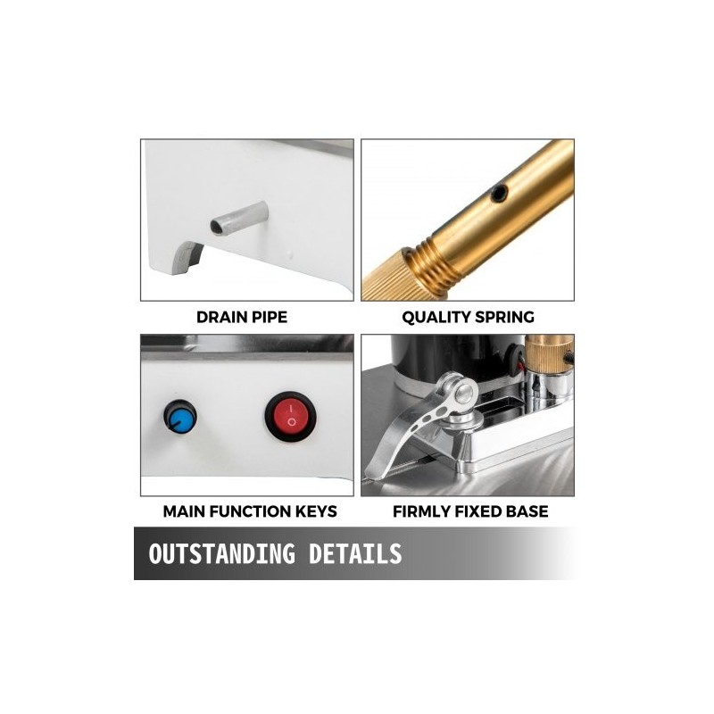 Fasetointikone metallirunkoinen irrotettavalla vesitankilla manipulaattorilla 0–1800 kierrosta minuutissa