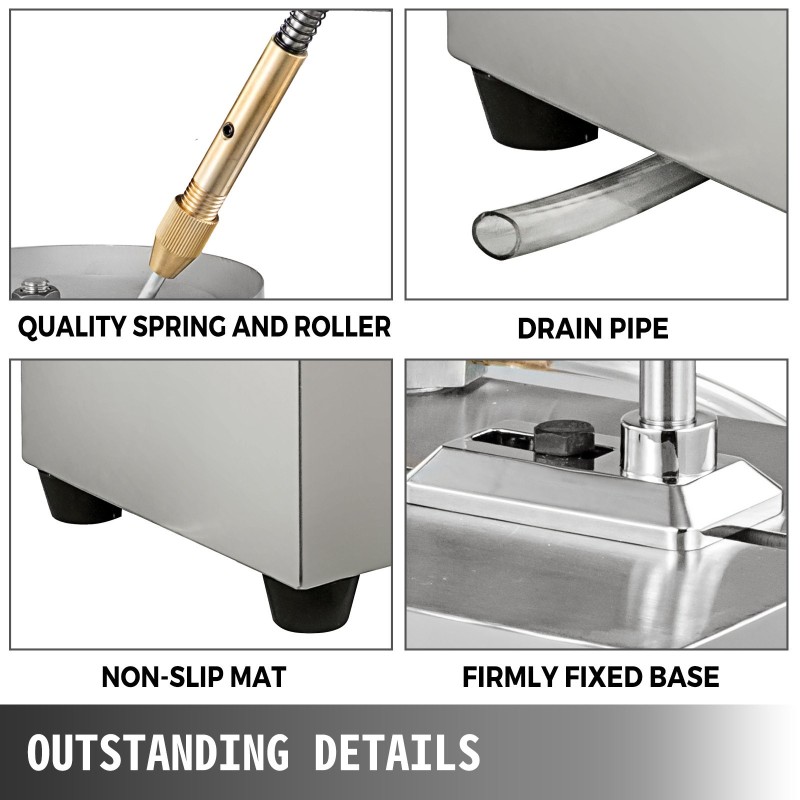 Jalokivien facettikone ruostumatonta terästä 150 mm vesipumpulla