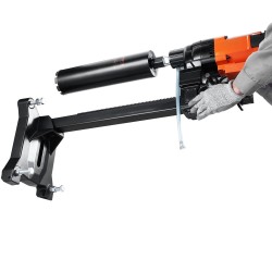 Timanttinen märkäporakone 3200W porateline pyörillä ruostumaton teräsakseli betonille