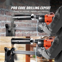 Timanttinen märkäporakone 3200W porateline pyörillä ruostumaton teräsakseli betonille