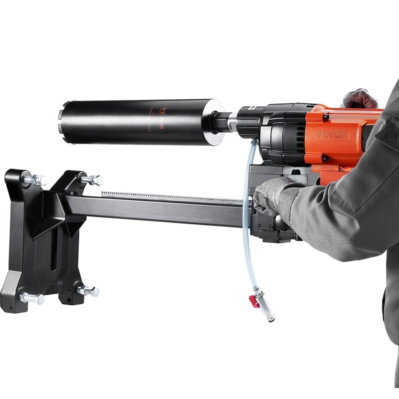 Timanttinen märkäporakone 3200W porateline pyörillä ruostumaton teräsakseli betonille