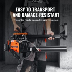 Timanttiporakone 3000W poraushalkaisija 20–200 mm pystytelineellä märkä ja kuivaporaus betonille