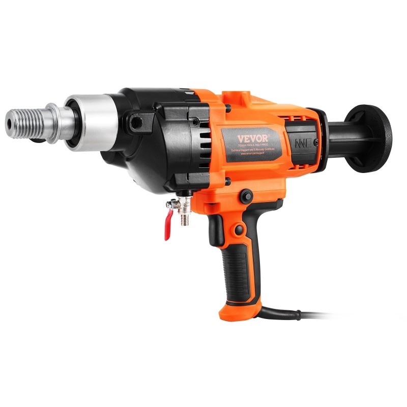 Timanttiporakone 2600W käsikäyttöinen 20 180 mm porausläpimitta kuiva ja märkäporaus sekoitusominaisuus