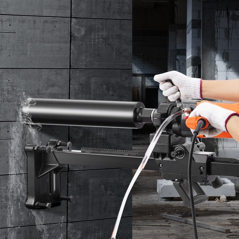 Timanttiporakone 2600W 20–180 mm porauskoko käsikäyttöinen ja telineasennettava