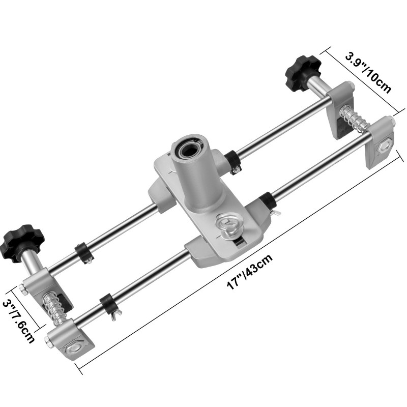 Ovilukkijigi 16-osainen alumiinirunko 3 volframiterää puuoville alle 13,5 cm