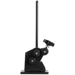 Käsikäyttöinen kovetettu teräs rengastaivutin vähimmäishalkaisija kolme tuumaa kahva kolmesataaneljäkymmentäkolme millimetriä