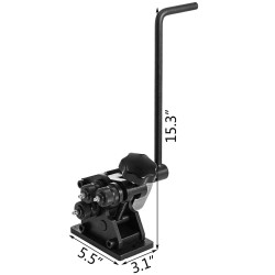 Neliö- ja suorakaideputkien taivutin kovakarkaistu runko vähähiilinen teräs kupari alumiini 20–40 mm