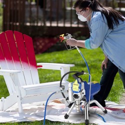 Seinämaalisumutin 2200 wattia 220 volttia 15 metrin korkeapaineletku