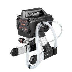 Sähkökäyttöinen jalallinen korkeapaineruiskumaalain 650 wattia 200 barin alumiinivarsi 7 5 metrin letku