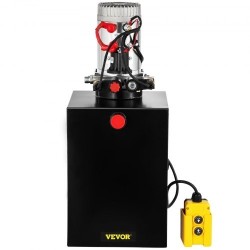 Hydraulinen tehopaketti 20 kvartin terässäiliö 12 voltin kaksoisvaikutteinen kippiperävaunuille