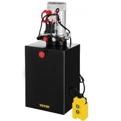 Hydraulinen tehopaketti 20 kvartin terässäiliö 12 voltin kaksoisvaikutteinen kippiperävaunuille