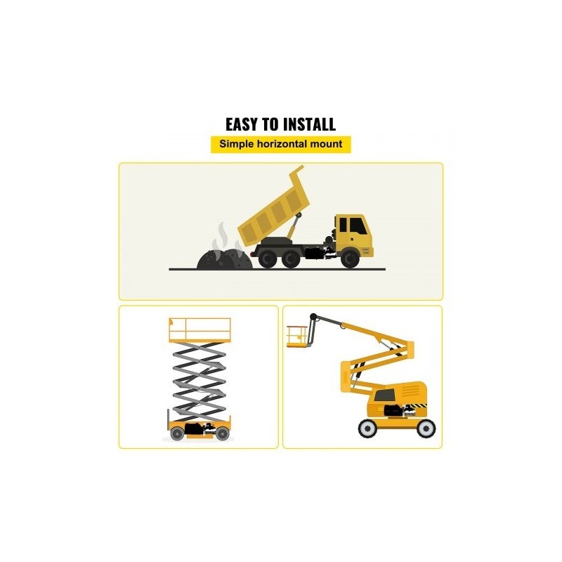 Kaksitoiminen hydrauliyksikkö metallisella 11,4 l säiliöllä 12 V moottorilla painemittarilla