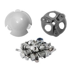 Tuuliturbiini 400W 12V 3-lapainen PBT-lavoilla lataussäätimellä korroosionkestävä rakenne