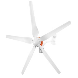 Tuuligeneraattori 12V 500W 5 lapaa MPPT säädin kolmivaiheinen valualumiinirunko nylonkuitulavat