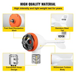 Tuuligeneraattori 400W 12V vaihtovirta 1,2m roottori 3 siipeä nailonkuitu MPPT-säädin