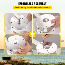 Pystyakselinen tuuligeneraattori 600 watin 12 voltin lyhtymallinen viisilapainen nailonkuitulavoilla