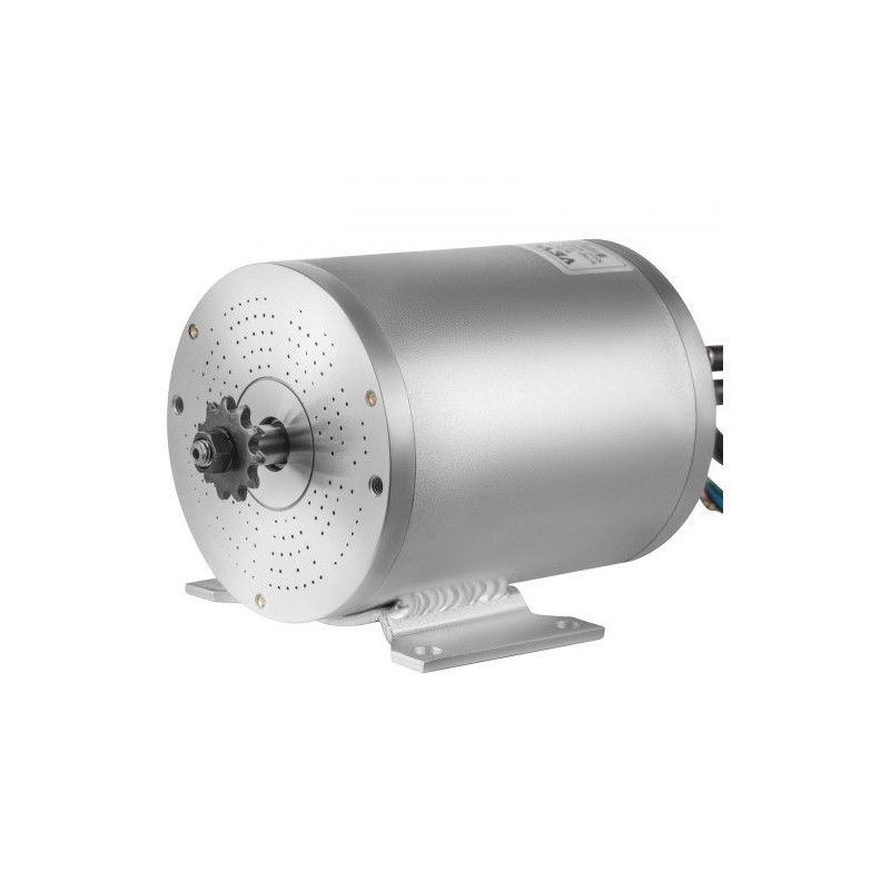 Harjaton tasavirtamoottoripaketti 48V 2000W nimellisnopeus 4300 34A-ohjaimella LCD-kaasukahvalla