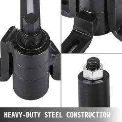 Kampikammion halkaisu- ja erottajatyökalu teräs säädettävät varret mukana 6mm 8mm pultit