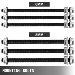 Kampikammion halkaisu- ja erottajatyökalu teräs säädettävät varret mukana 6mm 8mm pultit