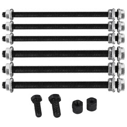 Kampikammion halkaisu- ja erottajatyökalu teräs säädettävät varret mukana 6mm 8mm pultit