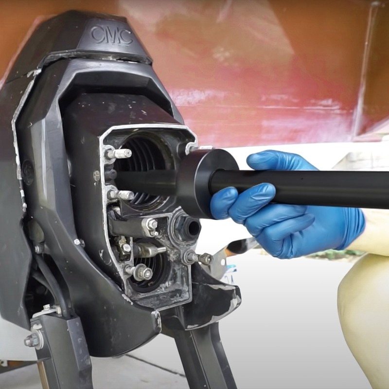 Kehälaakerin kohdistus- ja asennussarja 45-terästä veneen vetolaitteisiin