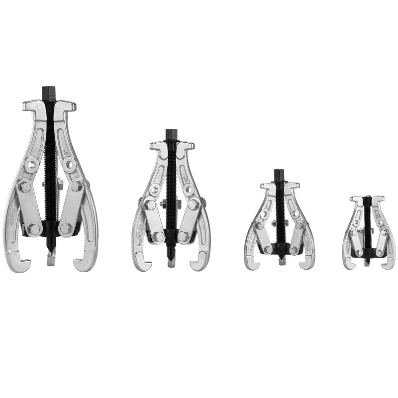 Ulosvetosarja 4-osainen hammaspyörien ja laakereiden 76–203 millimetriä käännettävillä leuoilla