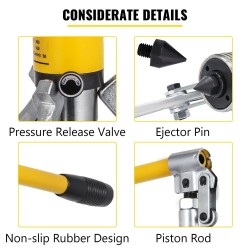 Hydraulinen ulosvetäjä teräsrakenne 15 tonnia 2- ja 3-leukainen 100–300 mm avautuma