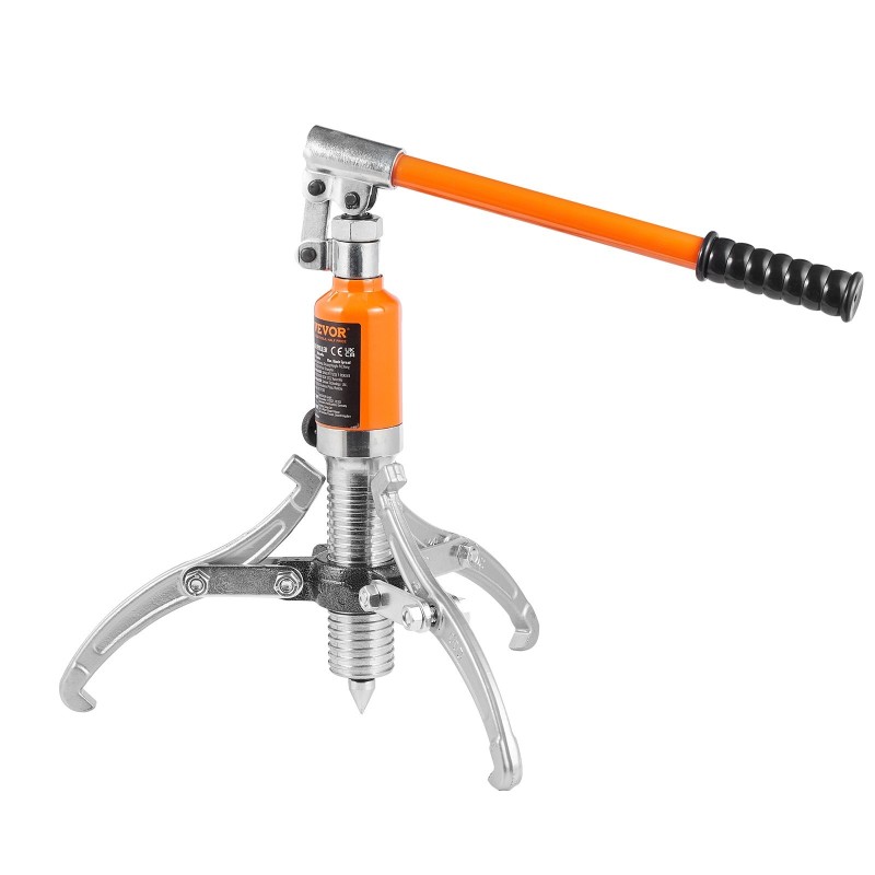 Hydraulinen vaihdevetäjä teräs 5 t 2- tai 3-leukainen 20,32 cm säilytyslaukulla