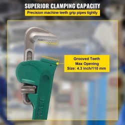 Putkiavain valuteräksinen 48 tuumaa I-palkkivarsi 110 mm leuankapasiteetti