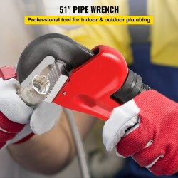 Putkiavain teräs 60 tuumaa 200 mm leukakapasiteetti LVI ja rakennustöihin