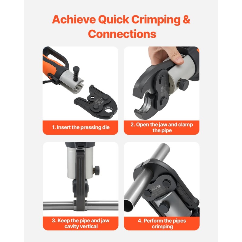 Puristusleuka 28 mm V-tyypin ruostumattomille teräsputkille hiiletyskäsitelty teräs